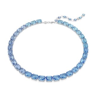 Swarovski Millenia kaulakoru, vaalea metalli ja siniset kristallit 5694136