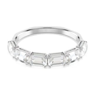 Swarovski Millenia rannekoru, vaalea metalli ja kirkkaat kristallit