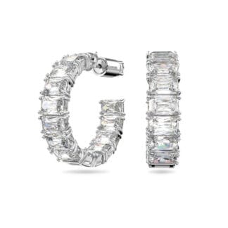 Swarovski Millenia rengaskorvakorut, kirkkaat kristallit