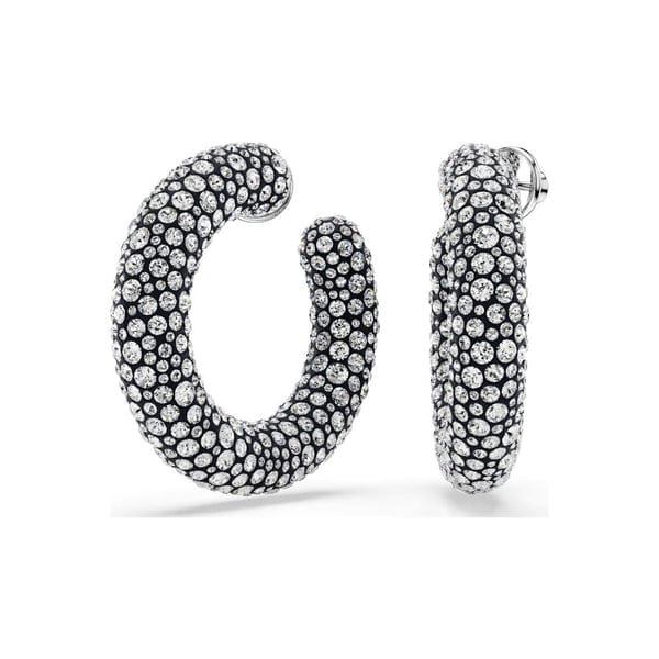 Swarovski Sublima rengaskorvakorut, vaalea metalli ja kirkkaat kristallit 5732283