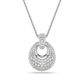Swarovski Sublima riipus, vaalea metalli ja kirkkaat kristallit 5735223