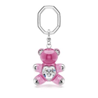 Swarovski Teddy avaimenperä, ruostumaton teräs ja kristallit, 5735365