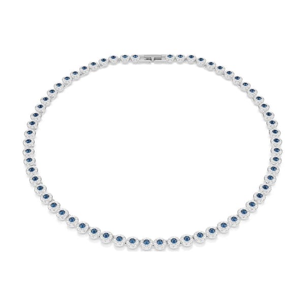 Swarovski Una Angelic kaulakoru, vaalea metalli ja siniset kristallit, 5733402