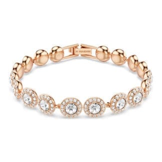 Swarovski Una Angelic rosekullan värinen kristallirannekoru