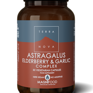Terranova Astragalus, Elderberry & Garlic Complex (vastustuskyky) 50 kaps 50 kaps
