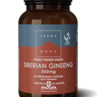 Terranova Siberian Ginseng 500 mg (luomu) 50 kaps 50 kaps