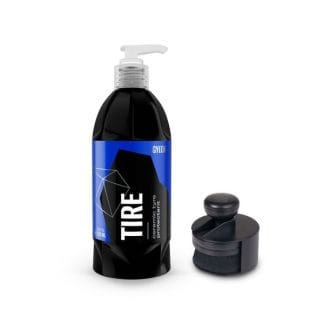 Rengaskiilloke GYEON Q² Tire, 500 ml + Levitin