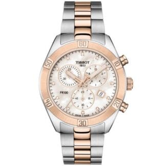 Tissot PR 100 Sport Chic Gronograph T101.917.22.116.00, naisten rannekello