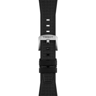 Tissot PRX ranneke, 40 mm, musta silikoni, T852048462