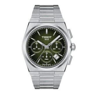 Tissot PRX Automatic Chronograph, T1374271109100, rannekello
