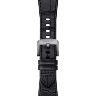 Tissot PRX ranneke, 12 mm, musta nahka, T852047562