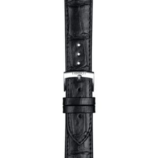 Tissot ranneke, 20 mm, musta nahka, T852043012