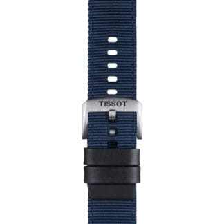 Tissot ranneke, 22 mm, sininen kangas, T852046754