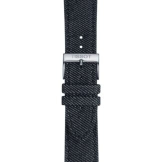 Tissot ranneke, 22 mm, tummansininen kangas, T852046779