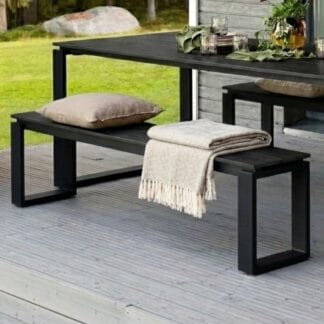 Trendline aintwood penkki 180x36 cm musta