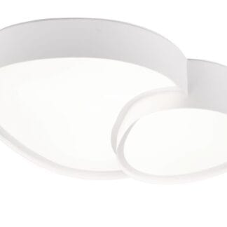 Trio Rise LED katto-/seinävalaisin 43 cm mattavalkoinen