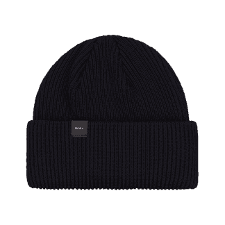 Makia Merino Beanie (SS27) - Musta