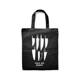 Makia Knives kangaskassi - Musta