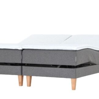 Unia Ergo moottorisänky 160 cm harmaa, Unia Muoto pp, jalat 18 cm