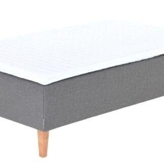 Unia Ergo runkopatjasänky 120 cm harmaa, Unia Ergo pp, jalat 23 cm