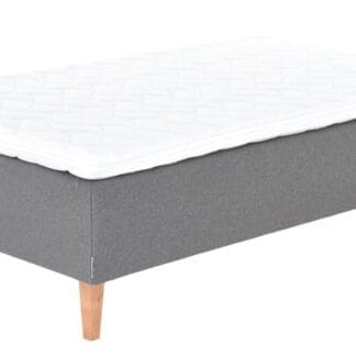 Unia Ergo runkopatjasänky 120 cm harmaa, Unia Muoto pp, jalat 23 cm