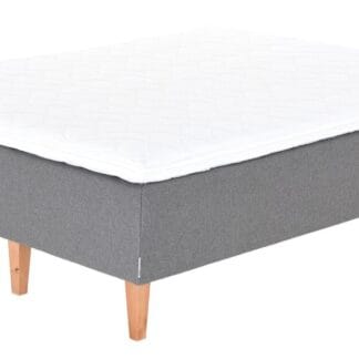 Unia Ergo runkopatjasänky 180 cm harmaa, Unia Muoto pp, jalat 23 cm