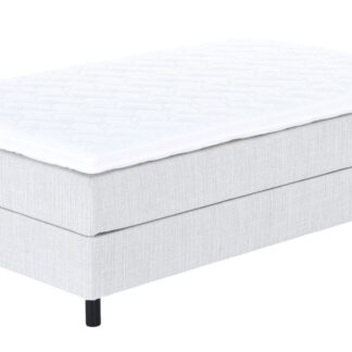 Unia Hopea jenkkisänky M 120x200 beige, muoto pp, 14cm musta jalka