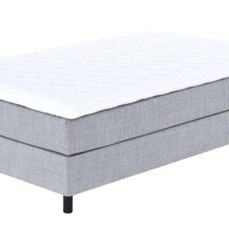 Unia Hopea jenkkisänky L 120x200 harmaa, pronssi 8cm, 14 cm musta jalka