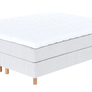 Unia Hopea jenkkisänky M/L 160x200 beige, relax 7cm, 14cm tammijalka