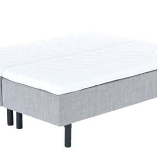 Unia Hopea moottorisänky M/L 160x200 harmaa, pronssi 8cm, 18cm musta jalka