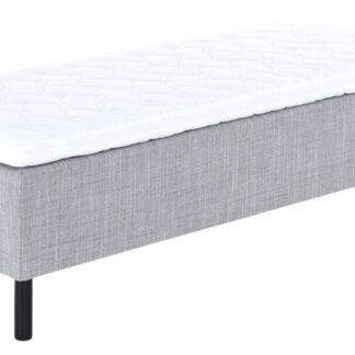 Unia Hopea runkopatjasänky M 80x200 harmaa, pronssi 8cm, 23cm musta jalka