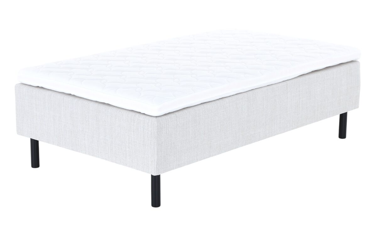 Unia Hopea runkopatjasänky L 120x200 beige, 900 stylex, 23cm musta jalka