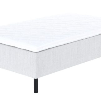 Unia Hopea runkopatjasänky L 120x200 beige, pronssi 8cm, 23cm musta jalka