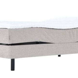 Unia Kulta moottorisänky 120x200 L beige, Unia muoto 9cm, pyöreä musta