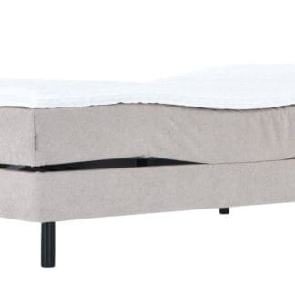 Unia Kulta moottorisänky 120x200 L beige, Unia relax 7cm, pyöreä musta