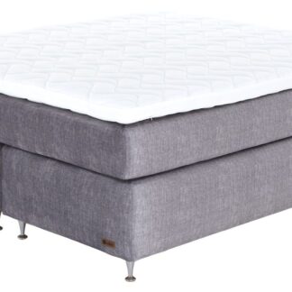 Unia Platina jenkkisänky 160 M/L Stylex, shampanja jalat, harmaa Vogue 14