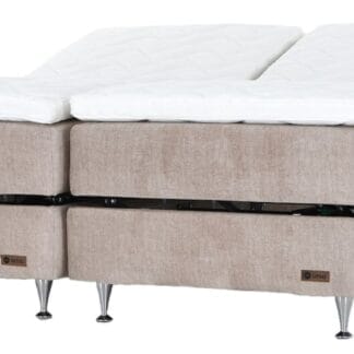 Unia Platina moottorisänky 180 M luonnonkumi, shampanja jalat, beige Vogu