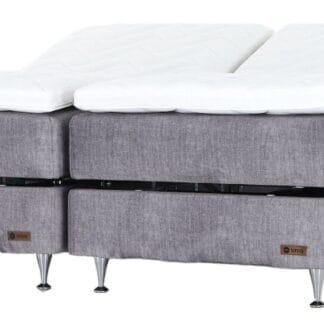 Unia Platina moottorisänky 180 M/L ergo, shampanja jalat, harmaa Vogue 14