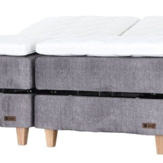 Unia Platina moottorisänky 180 M/L Stylex, tammi jalat, harmaa Vogue 14