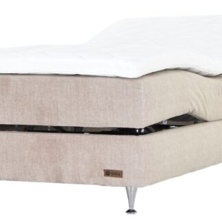 Unia Platina moottorisänky 90 L luonnonkumi, shampanja jalat, beige Vogue