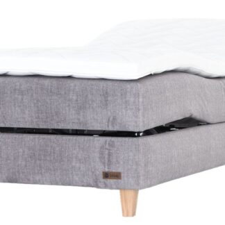 Unia Platina moottorisänky 90 M Stylex, tammi jalat, harmaa Vogue 14