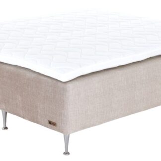 Unia Platina runkopatjasänky 160 L Stylex, shampanja jalat, beige Vogue 02