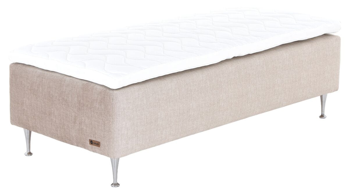 Unia Platina runkopatjasänky 80 L ergo, shampanja jalat, beige Vogue 02