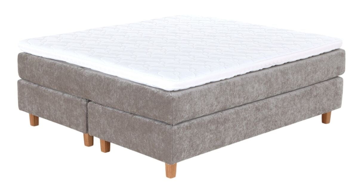 Unia Premium jenkkisänky M/L 180x200 Latte, Muoto pp, Tammi kartio 14cm
