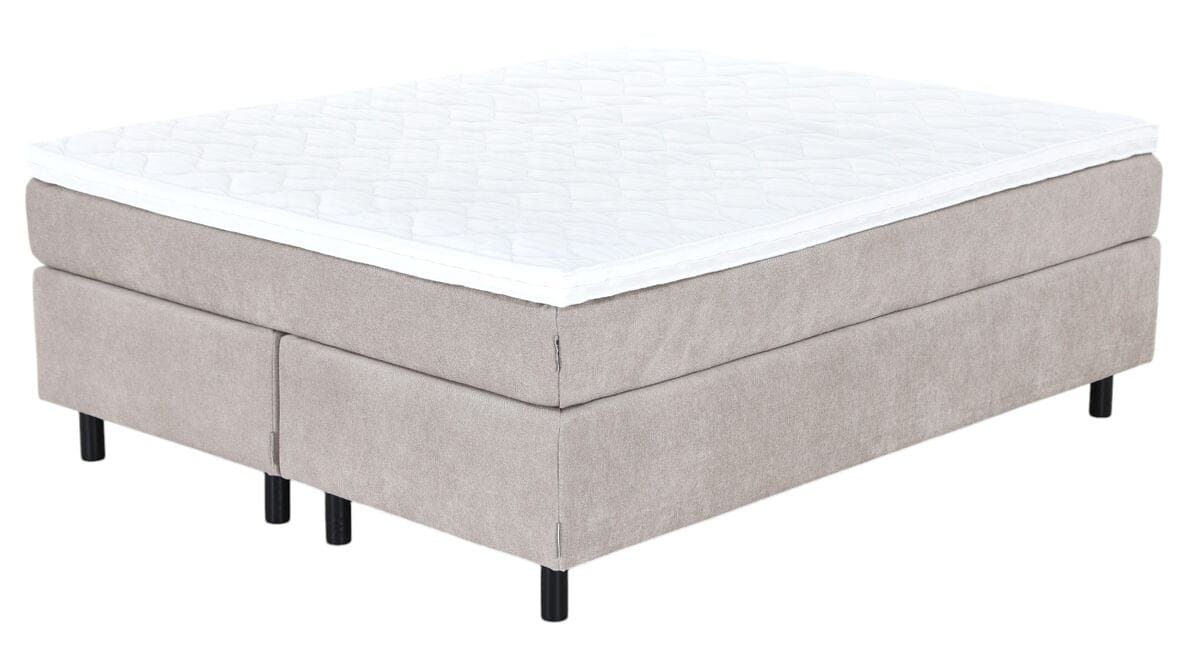 Unia Kulta jenkkisänky 160x200 L/XL beige, Unia Pronssi 5cm, Pyöreä musta