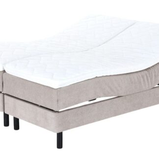 Unia Kulta moottorisänky 160x200 L beige, Unia Pronssi 5cm, Pyöreä musta