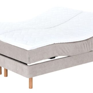 Unia Kulta moottorisänky 180x200 XL beige, Unia relax 7cm, Pyöreä öljytty