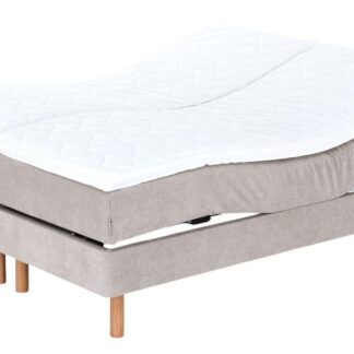 Unia Kulta moottorisänky 180x200 L beige, Unia relax 7cm, Pyöreä öljytty