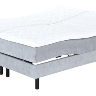 Unia Kulta moottorisänky 160x200 L/XL v.harmaa, Unia relax 7cm, Pyöreä mu