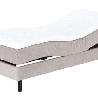 Unia Kulta moottorisänky 120x200 XL beige, Unia relax 7cm, pyöreä musta